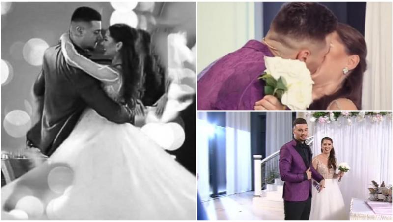 Mireasa, sezon 6. Gabriela și Valentin au făcut nunta. Cum a arătat ea în rochie de mireasă și ce imagini au apărut cu ei