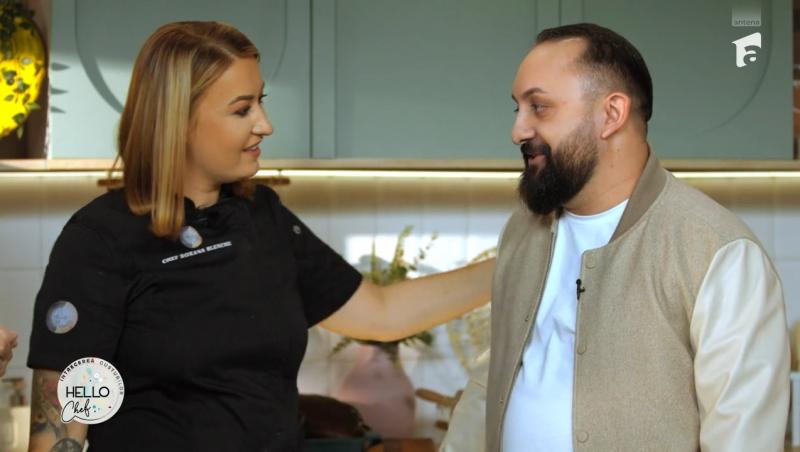 Hello Chef sezon 9, 10 mai 2025. Rețeta Roxanei Blenche pentru ciulama de pui. Ce verdict a dat Nikos Drăgulina