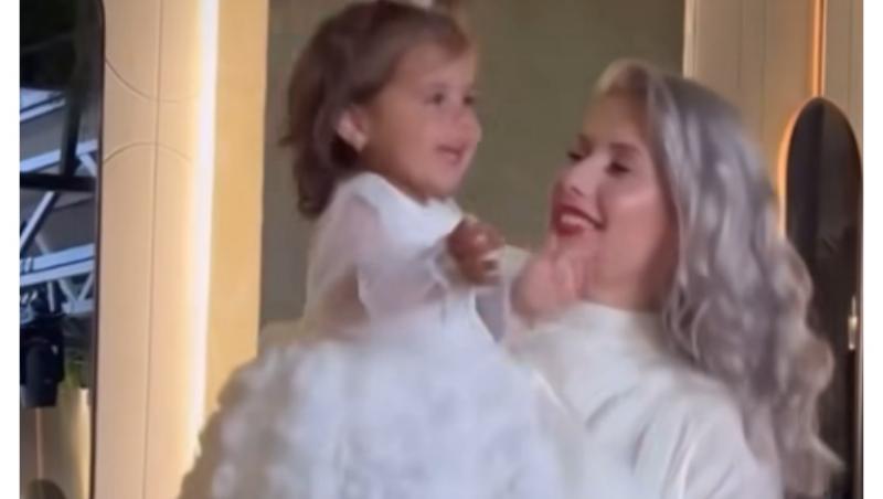 Mireasa sezon 5. Imagini superbe de la botezul fiului lui Aron, unde Sese și Giovana au fost nași