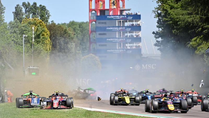 Program Formula 2™ și Formula 3™, Marele Premiu al regiunii Emilia-Romagna, exclusiv în AntenaPLAY, 16 - 18 mai 2025