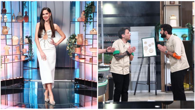 Colaj cu Irina Fodor și jurații Chefi la cuțite în bucătărie