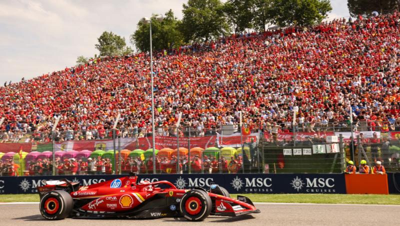 Program Formula 1™, Marele Premiu al regiunii Emilia-Romagna. Vezi spectacolul LIVE pe canalele Antena și în AntenaPLAY, 16-18 mai