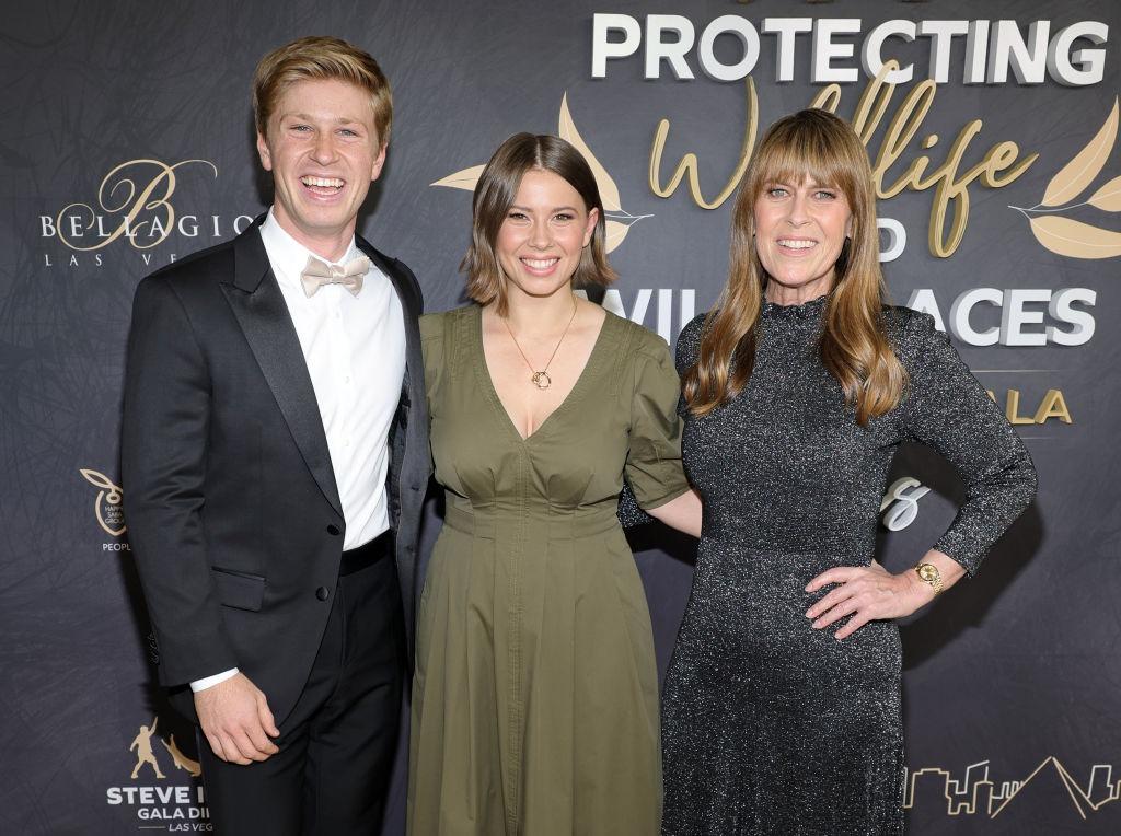 Familia lui Steve Irwin la un eveniment