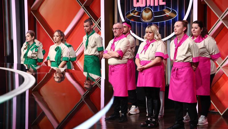 Chefi la cuțite, 13 mai 2025. Cine a câștigat battle-ul doisprezece. O concurentă din echipa mov a fost eliminat