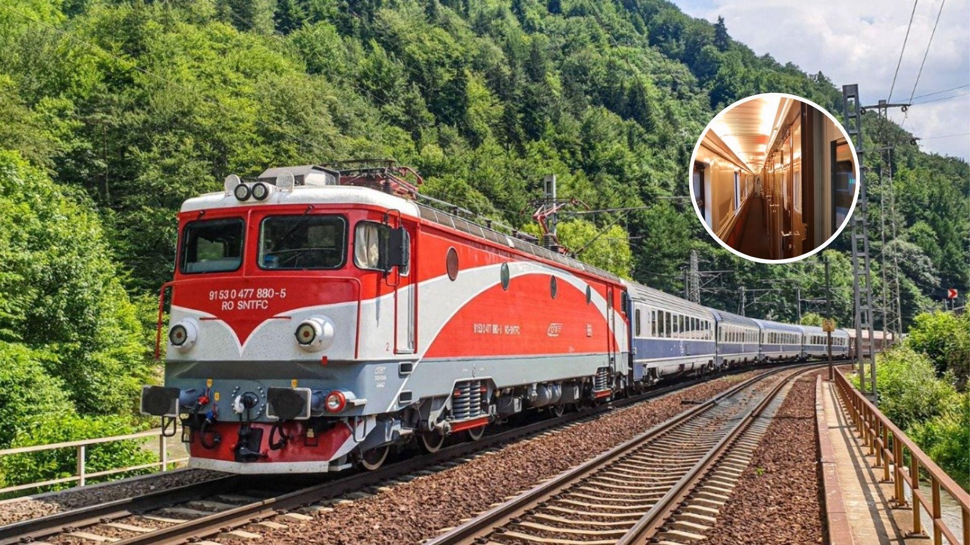 Cum arată primul tren din România cu aer condițional și toaletă proprie. Cât costă un bilet