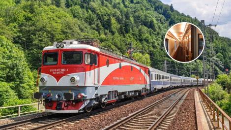 Cum arată primul tren din România cu aer condițional și toaletă proprie. Cât costă un bilet