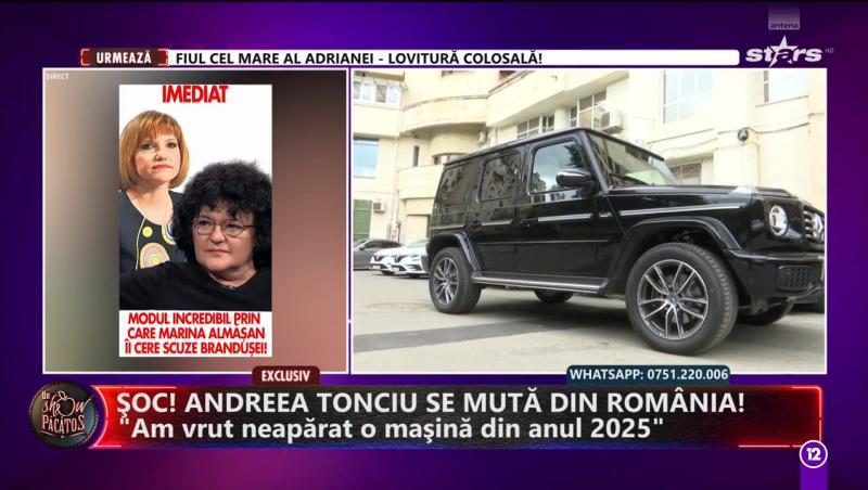 Andreea Tonciu a primit cadou o mașină de 200 000 de euro. Cum arată bolidul de lux: „E full option, cum e și proprietara”