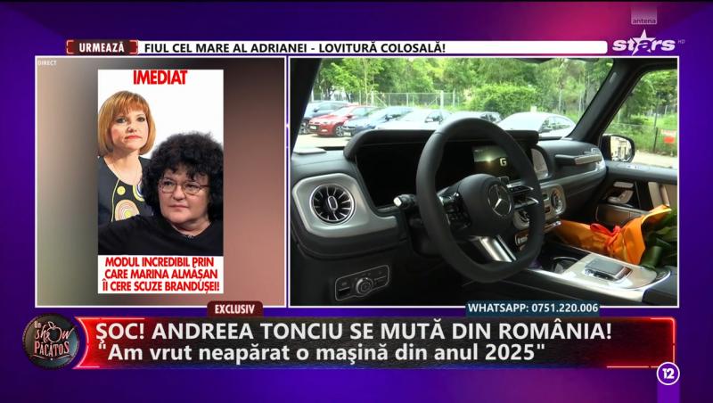 Andreea Tonciu a primit cadou o mașină de 200 000 de euro. Cum arată bolidul de lux: „E full option, cum e și proprietara”
