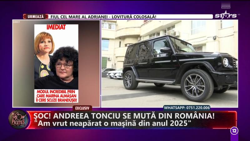 Andreea Tonciu a primit cadou o mașină de 200 000 de euro. Cum arată bolidul de lux: „E full option, cum e și proprietara”