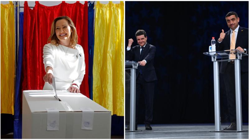 Colaj Elena Laconi, George Simion și Nicușor Dan