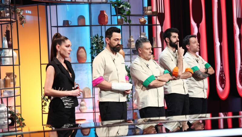 Adrian Doroftei a mizat totul pe tocănița de pui și a scăpat de eliminare în ultimul moment. Echipa mov a suferit o pierdere grea