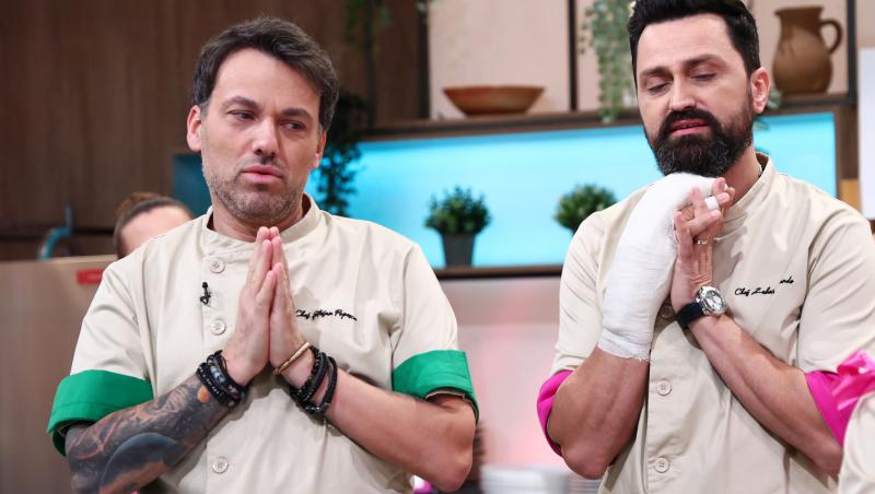 Chefi la cuțite, 14 mai 2025. Chef Ștefan Popescu și chef Alexandru Sautner au pierdut un concurent. Cine a câștigat battle-ul