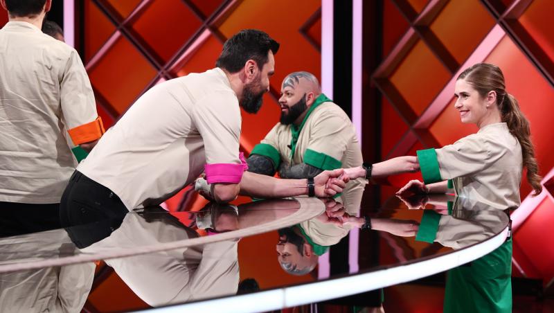 Chefi la cuțite, 14 mai 2025. Chef Ștefan Popescu și chef Alexandru Sautner au pierdut un concurent. Cine a câștigat battle-ul