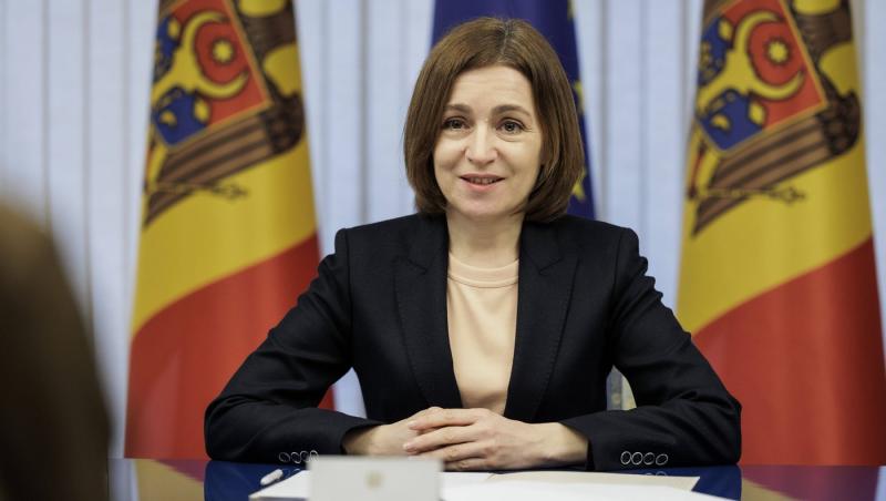 Maia Sandu, președinta Republicii Moldova, mesaj public pentru Nicușor Dan și pentru România: „Sora noastră bună!”