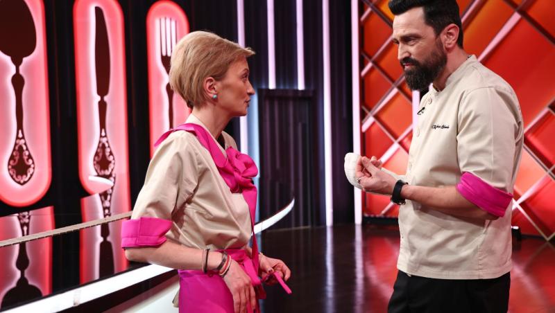 Victorie pentru echipa portocalie în ediția de ieri Chefi la cuțite. Battle-ul 13 aduce, însă, momente grele pentru Chef Richard