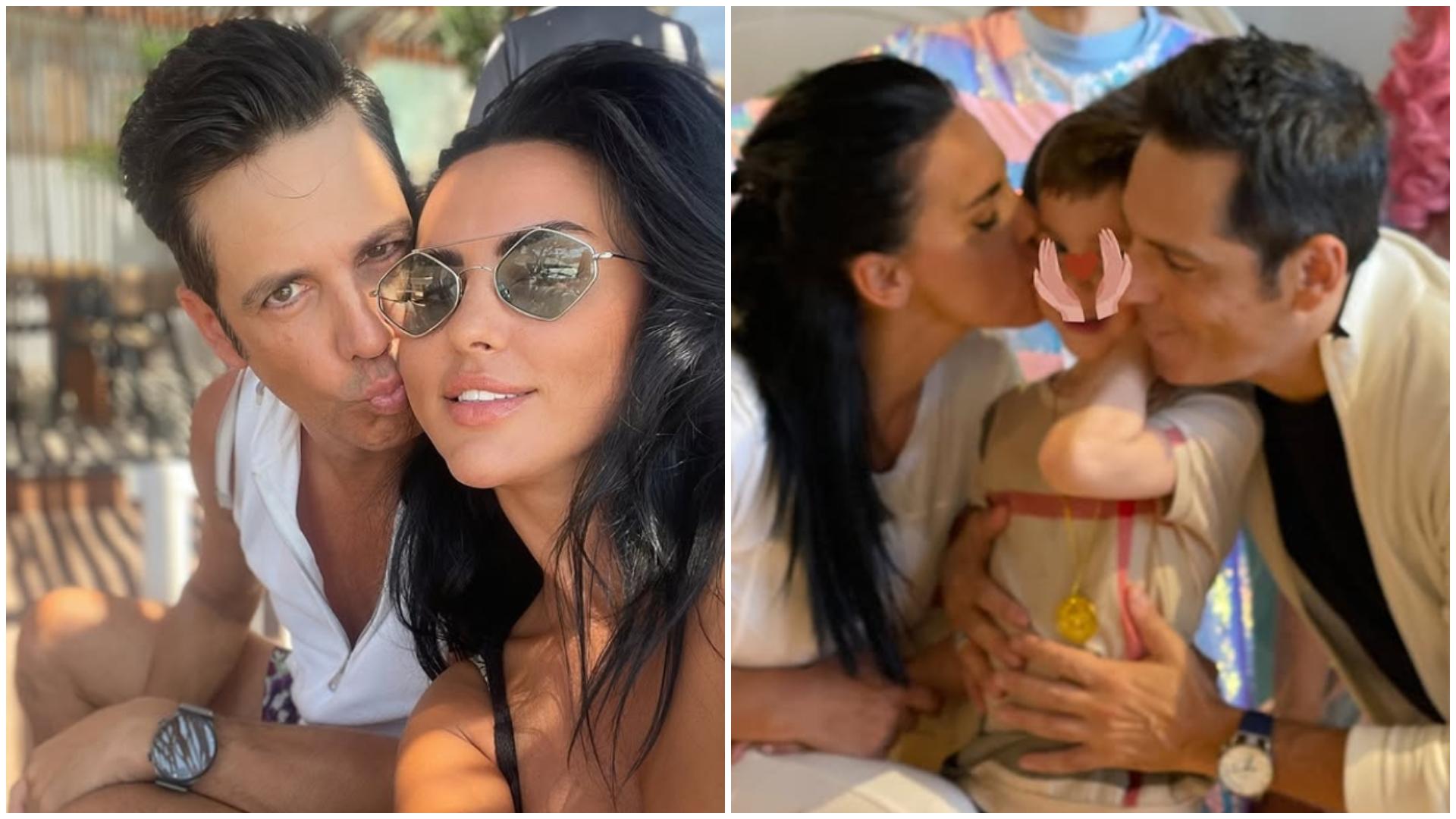 Ștefan Bănică, Lavinia Pîrva și fiul lor, Alexandru