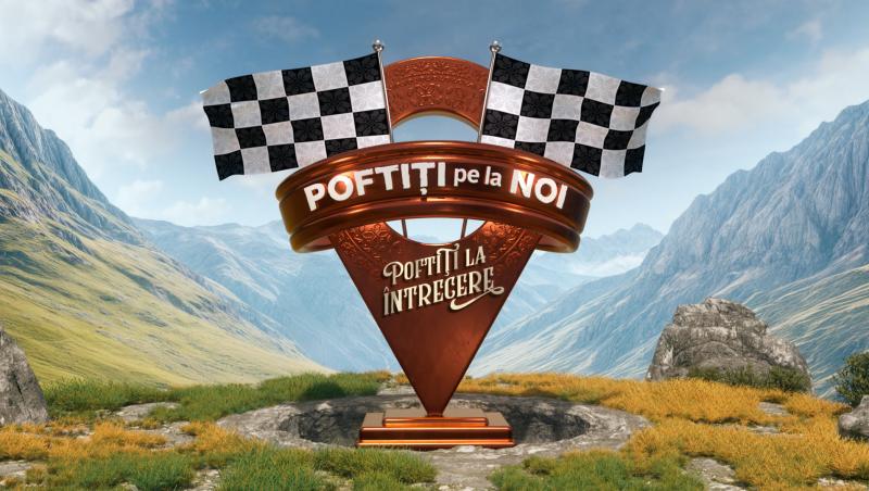 Sloganul emisiunii Poftiți pe la noi: Poftiți la întrecere