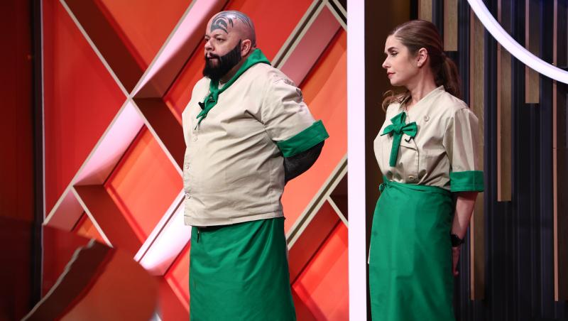 Bubu a fost la un pas de eliminare, dar s-a salvat în ultima clipă. Preparatul său a făcut diferența în lupta Chefi la cuțite