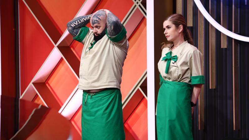 Bubu a fost la un pas de eliminare, dar s-a salvat în ultima clipă. Preparatul său a făcut diferența în lupta Chefi la cuțite