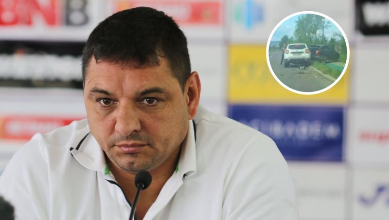 Ionel Ganea și mașinile implicate în accident