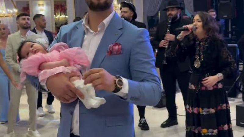 Culiță Sterp a izbucnit în lacrimi la botezul fetiției sale, Miray. Surpriza de care el și Daniela Iliescu au avut parte