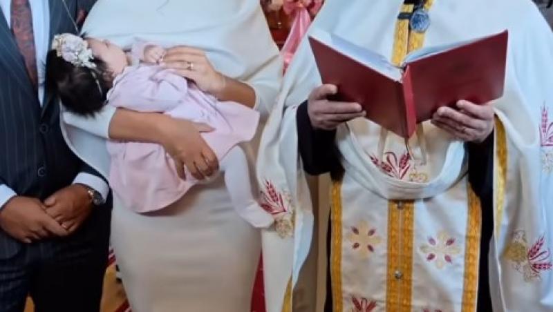 Culiță Sterp a izbucnit în lacrimi la botezul fetiției sale, Miray. Surpriza de care el și Daniela Iliescu au avut parte