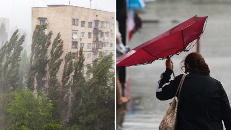 Noi avertizări meteo de ploi, ninsori și vânt puternic. Până când este valabilă alerta ANM