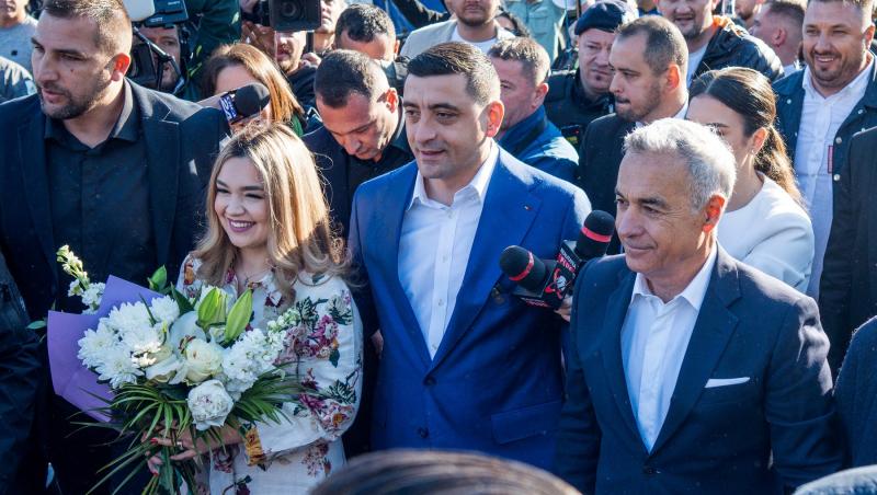 Cum a apărut Ilinca Simion la secția de votare pentru alegerile prezidențiale 2025, turul 2. Simion şi Georgescu, împreună la vot