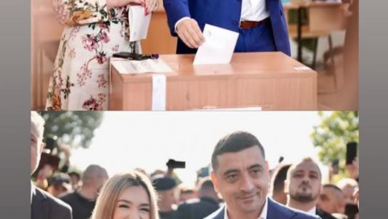 Cum a apărut Ilinca Simion la secția de votare pentru alegerile prezidențiale 2025, turul 2. Simion şi Georgescu, împreună la vot