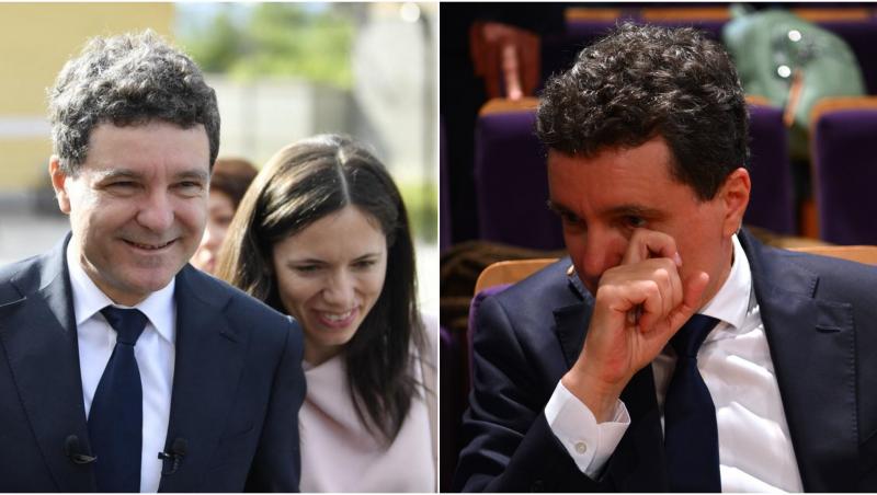 colaj foto nicusor dan si mirabela gradinaru