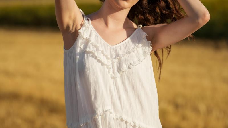 Interviu cu Maria Țăpușă. Actrița din Iubire cu parfum de lavandă vorbește despre cea mai emoționantă scenă de până acum