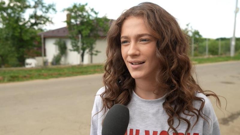 Interviu cu Maria Țăpușă. Actrița din Iubire cu parfum de lavandă vorbește despre cea mai emoționantă scenă de până acum