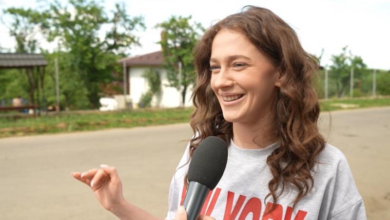 Interviu cu Maria Țăpușă. Actrița din Iubire cu parfum de lavandă vorbește despre cea mai emoționantă scenă de până acum