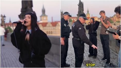 Inna, oprită de polițiști pe stradă în Praga. Ce a urmat după ce oamenii legii nu au recunoscut-o