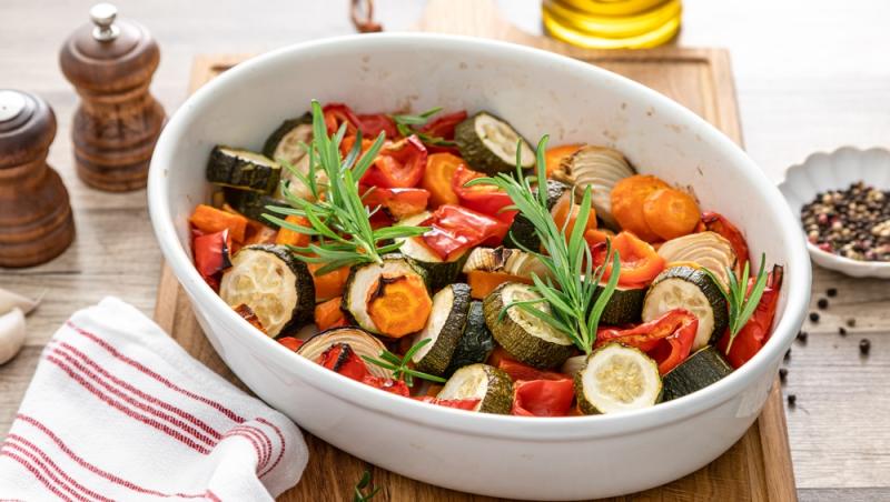 Legumele la cuptor aduc un plus de fibre și de vitamine