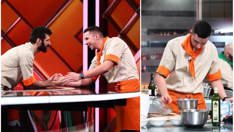 colaj foto cu andrei flutur si chef richard abou zaki la chefi la cutite editia din 19 mai 2025