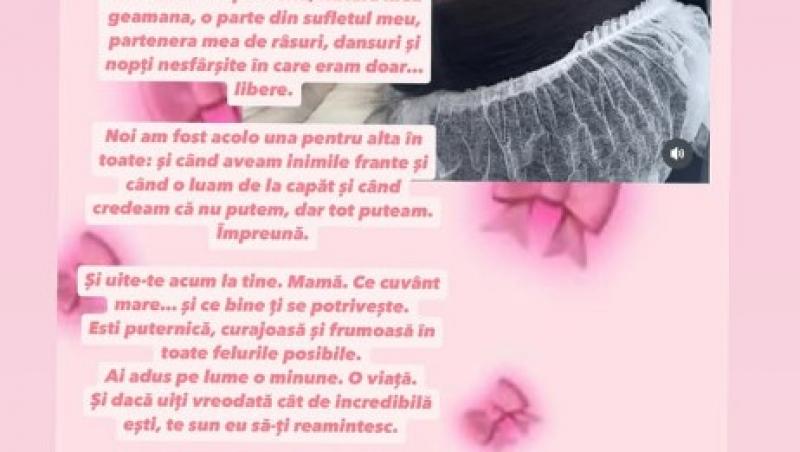 Lala de la Insula Iubirii, prima imagine cu fiica ei. Mesajul înduioșător primit de proaspăta mămică de la o altă ispită