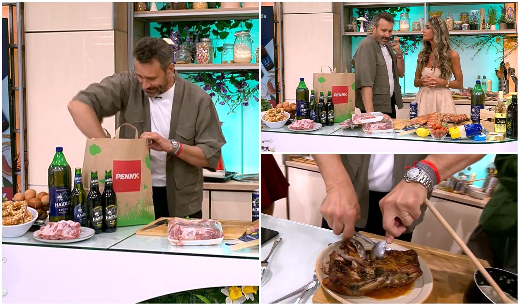 Rețetă de scăricică de porc pe pat de risotto, pregătită de Chef Nicolai Tand la Neatza cu Răzvan și Dani! Cum se face totul