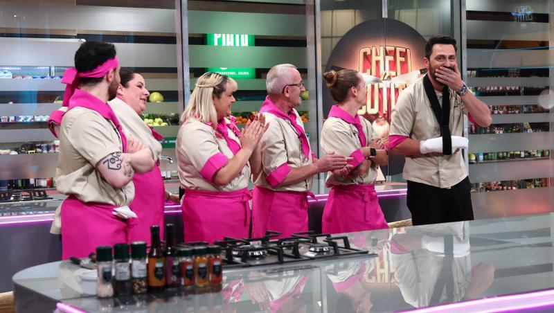 Chefi la cuțite, 20 mai 2025. Doi concurenți au fost eliminați. Unul dintre Chefi a ales amuleta salvatoare. Pe cine a ales