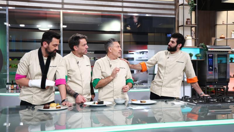 Chefi la cuțite, 20 mai 2025. Doi concurenți au fost eliminați. Unul dintre Chefi a ales amuleta salvatoare. Pe cine a ales