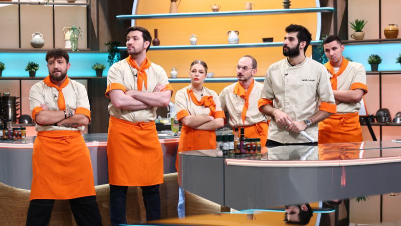 Chefi la cuțite, 20 mai 2025. Doi concurenți au fost eliminați. Unul dintre Chefi a ales amuleta salvatoare. Pe cine a ales