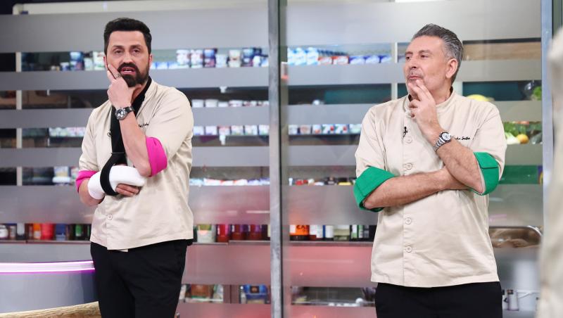 Chefi la cuțite, 20 mai 2025. Doi concurenți au fost eliminați. Unul dintre Chefi a ales amuleta salvatoare. Pe cine a ales