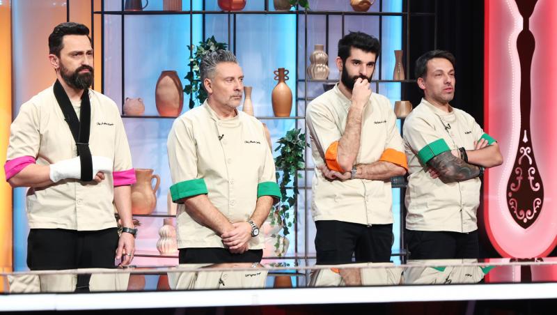 Chefi la cuțite, 20 mai 2025. Doi concurenți au fost eliminați. Unul dintre Chefi a ales amuleta salvatoare. Pe cine a ales