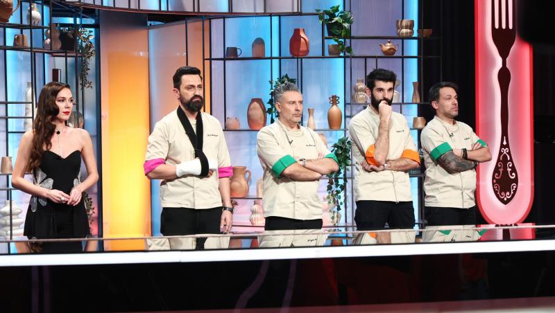 Chefi la cuțite, 20 mai 2025. Doi concurenți au fost eliminați. Unul dintre Chefi a ales amuleta salvatoare. Pe cine a ales