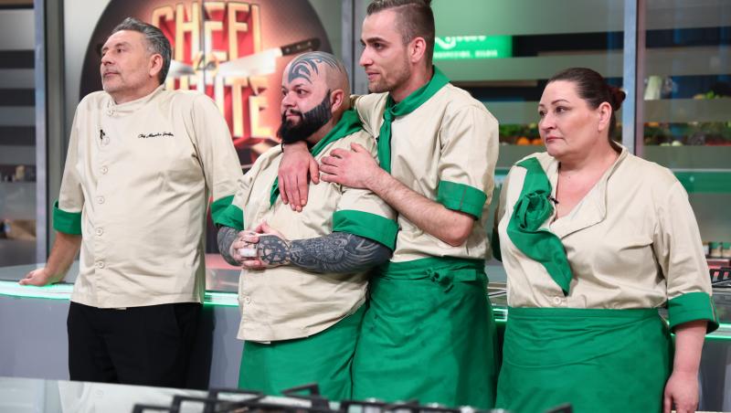 Chefi la cuțite, 20 mai 2025. Doi concurenți au fost eliminați. Unul dintre Chefi a ales amuleta salvatoare. Pe cine a ales