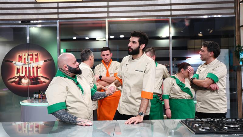 Chefi la cuțite, 20 mai 2025. Doi concurenți au fost eliminați. Unul dintre Chefi a ales amuleta salvatoare. Pe cine a ales