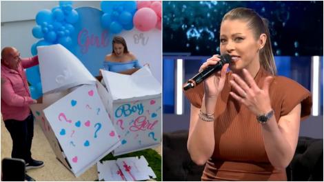 Roxana Nemeș este însăcinată cu gemeni. Cum a reacționat artista când a aflat ce sex au bebelușii | VIDEO