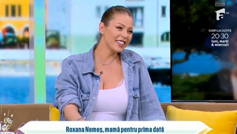 Roxana Nemeș este însăcinată cu gemeni. Cum a reacționat artista când a aflat ce sex au bebelușii | VIDEO
