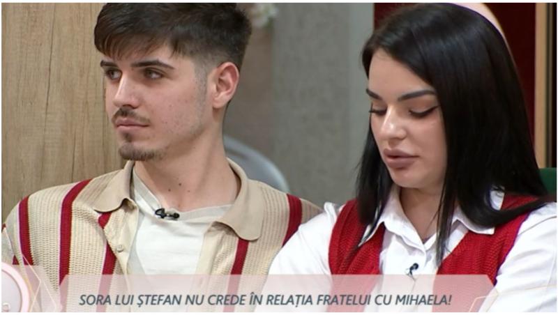 Mireasa, sezonul 11. Sora lui Ștefan, mesaj dur despre relația fratelui ei: „Tu cu Mihaela nu veți rămâne afară!”