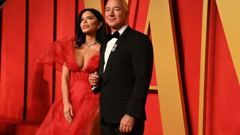 Lauren Sánchez, logodnica lui Jeff Bezos, a purtat o ținută made in Romania. Cât a costat